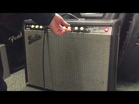 Fender "Custom" Vibrolux Reverb Moyer-Mod 40-Watt 2x10" Guitar Combo 1996 - 2013 - Black image 6