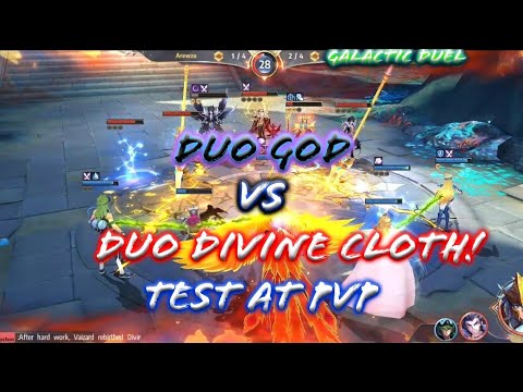 Saint Seiya: Awakening - Duo Divine Cloth Phoenix Ikki and Pegasus Seiya in One Lineup! Test at PvP!