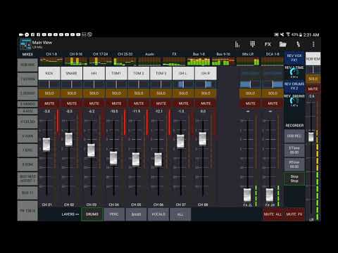 Saving your custom layout in Mixing Station Pro