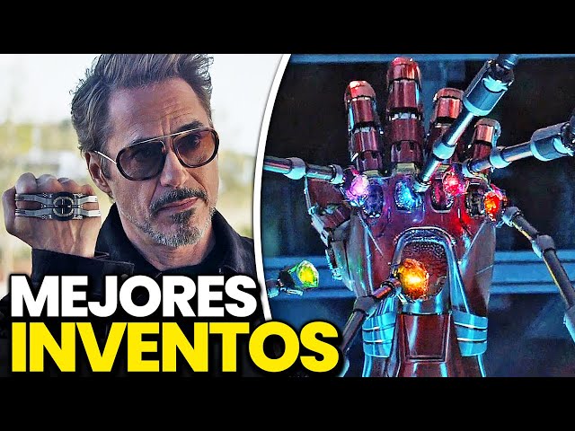Vídeo relacionado con Tecnología de Tony Stark de Marvel Iron Man debajo del casco y el logotipo Camiseta