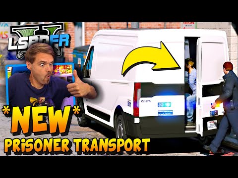 LSPDFR GTA 5 Police Mod 🚨 *NEW* Prisoner Transport Van #LSPDFR #GTA5LSPDFR #GTAVMods