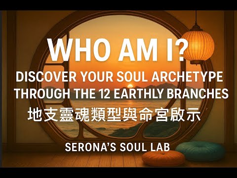 Who Am I? Discover Your Soul Archetype Through the 12 Earthly Branches 地支靈魂類型與命宮啟示｜Serona’s Soul Lab