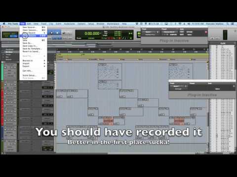 The secret command to saving your life using pro tools!