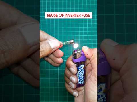 How To Repair Dead Fuse | Reuse Of Inverter Fuse At Emergency