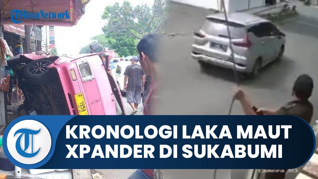 Kronologi Kecelakaan Maut Xpander Tabrak Angkot di Sukabumi, Satpam