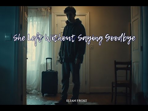 She Left Without Saying Goodbye – Elian Frost | Some Goodbyes Are Just Silence