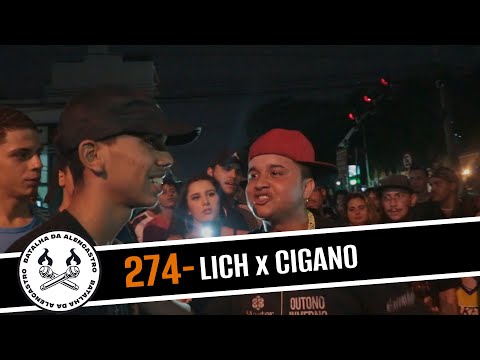 (BATALHA DO ELOGIO?) LICH x CIGANO - SEMIFINAL | BdA274