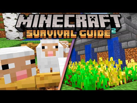 How To Farm Crops and Animals! ▫ Minecraft Survival Guide (1.18 Tutorial Let's Play) [S2 Ep.2]