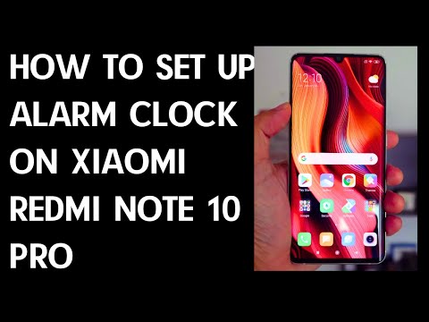 How to Set Up Alarm Clock in Redmi Note 10 Pro