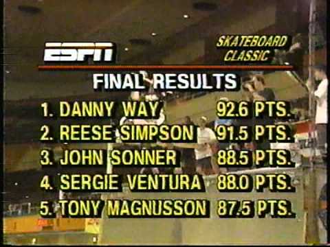 sean miller espn michigan skateboard contest ramp locals vs the daggers