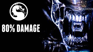 INSANE 80% DAMAGE IN 11 SECONDS WITH ALIEN... - Mortal Kombat X: "Alien" Gameplay