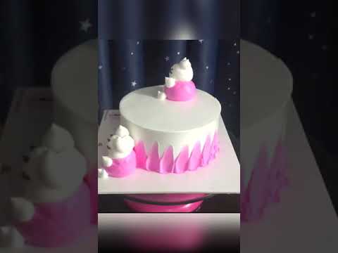 Beautiful Pink Kitty Cake Decorating Ideas and Design 47 #shorts