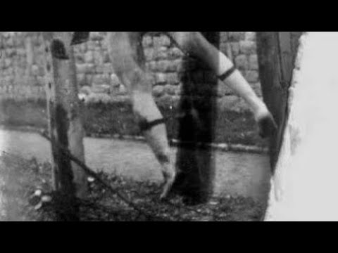 Shot and body hanged on wire fence Nazi Mauthausen camp Commandant Franz Ziereis horrific End WW2