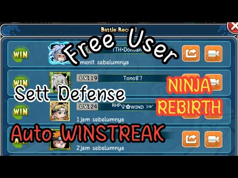 Sett Defense Free User - NINJA REBIRTH #KuplingGaming