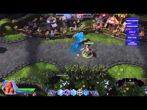 Jaina Summon Water Elemental - Heroes of the Storm Alpha