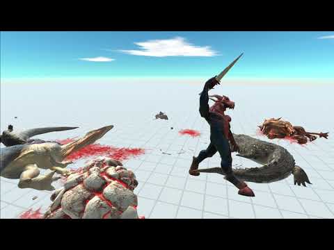 PURUSSAURUS 🐊 MACHIMOSAURUS REX 🐊 SPINOSAURUS 🦖 VS ALL TEAMS ⚔ | Animal Revolt Battle Simulator ARBS