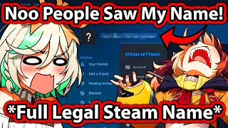 Cecilia Accidentally Flashed Her Full Legal Steam Name, Gigi: