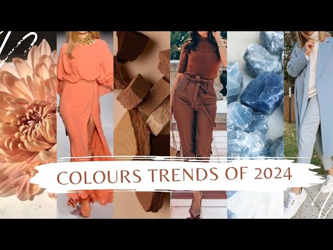 Color Trends Of 2024 | Colours That Are Going To Rule 2024 | Fashion Colours Of 2024 |