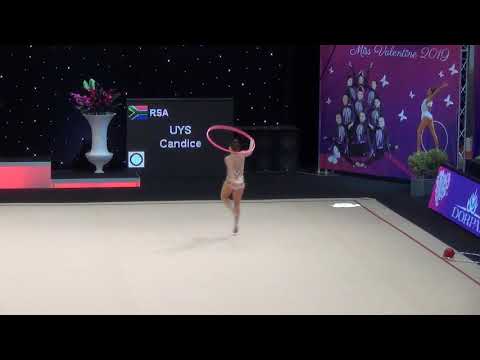 Candyse Uys RSA AA hoop Miss Valentine 2019