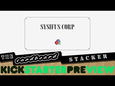 Sysifus Corp (Pegasus Games) | Kickstarter Preview | The Cardboard Stacker