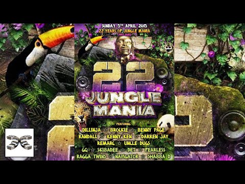 Brockie with Det & Skibadee - 22 Years of Jungle Mania - 5th April 2015