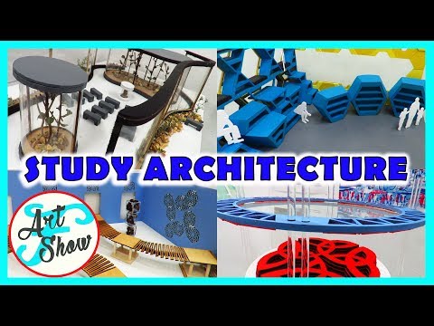 STUDY ARCHITECTURE AT COLLEGE! | Fatema's Art Show