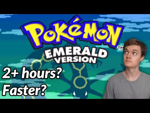 How fast can I beat Pokémon Emerald?