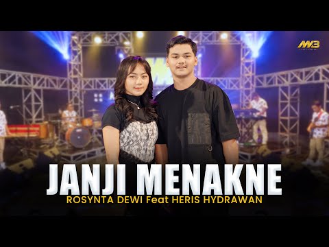 ROSYNTA DEWI Feat. HERIS HYDRAWAN - JANJI MENAKNE | Feat. BINTANG FORTUNA ( Official Music Video )