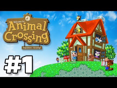 Animal Crossing Population Growing - New Town (Let's Play Part 1)