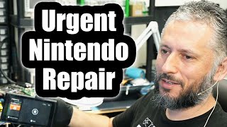Nintendo Switch Urgent Repair - Another shop couldn't help. Customer Didn't save