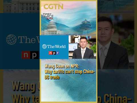Wang Guan on NPR: Why tariffs can't stop China-US trade