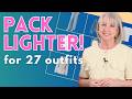 27 Outfits 1 Carry On Does The 3x3x3 Packing Method Actually Work