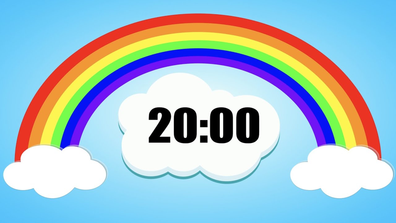 20 Minute Rainbow Timer