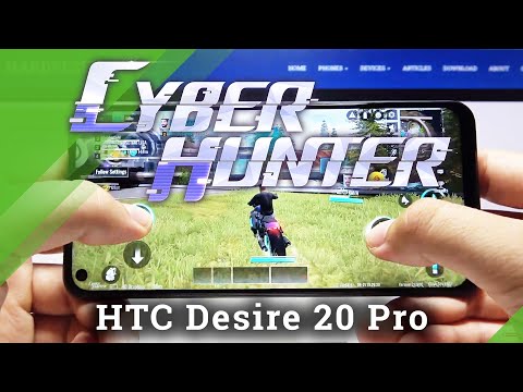 Game Test on High Graphics Settings on HTC Desire 20 Pro - Cyber Hunter Gameplay