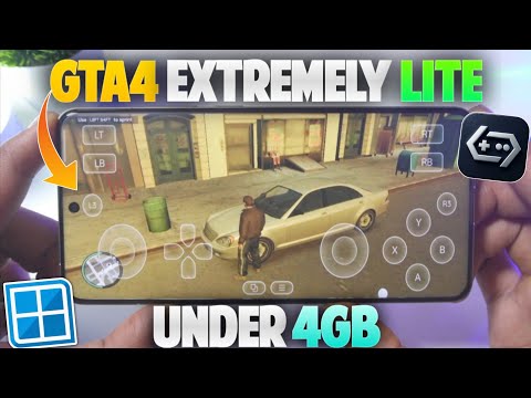 GTA 4 Extremely Lite Version on Android | Winlator/Gamehub - Low-end Optimisation Settings