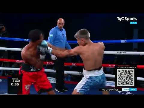 Rodrigo "C4" Ruiz vs. Carlos Rodrigues da Silva - Boxeo de Primera - TyCSports