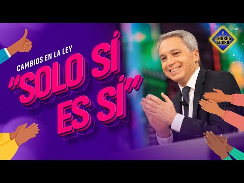Vicente Vallés nos explica los cambios del "Solo sí es sí" - El Hormiguero