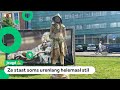 Sophie doet mee aan NK voor levende standbeelden
