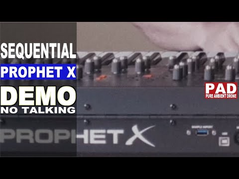 Sequential Prophet X - Patches and Presets Demo (Sounds Only)
