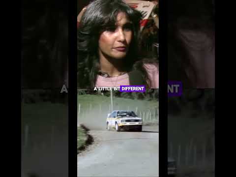 Michele Mouton speaks on driving the short wheelbase Audi Quattro #WorldRallyChampionship #Audi