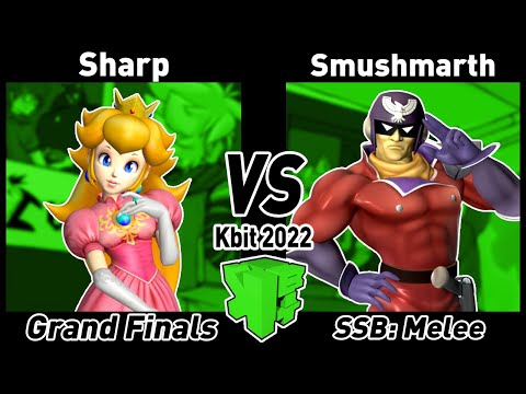 Kbit 2022 Grand Finals - Sharp (Peach) Vs. Smushmarth (Cap. Falcon) SSBM