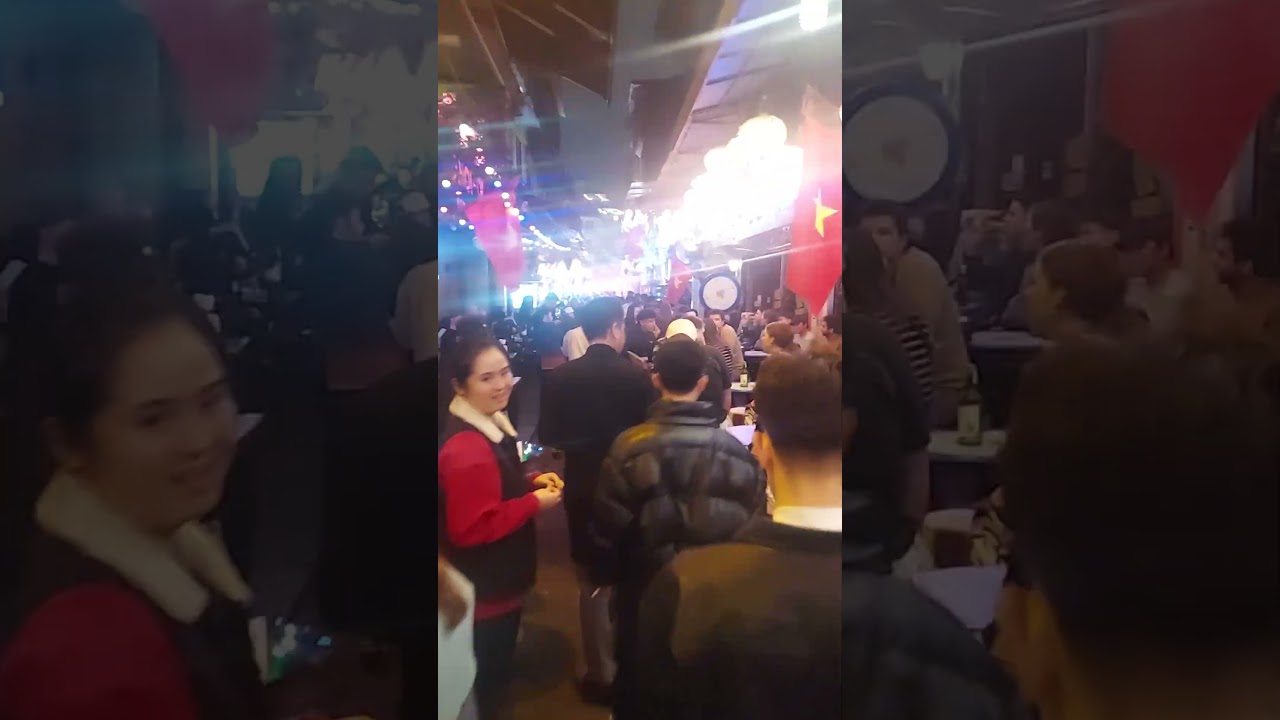 하노이 walking street 거리