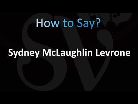 How to Pronounce Sydney McLaughlin Levrone (CORRECTLY!)