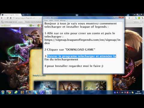 comment installer league of legend