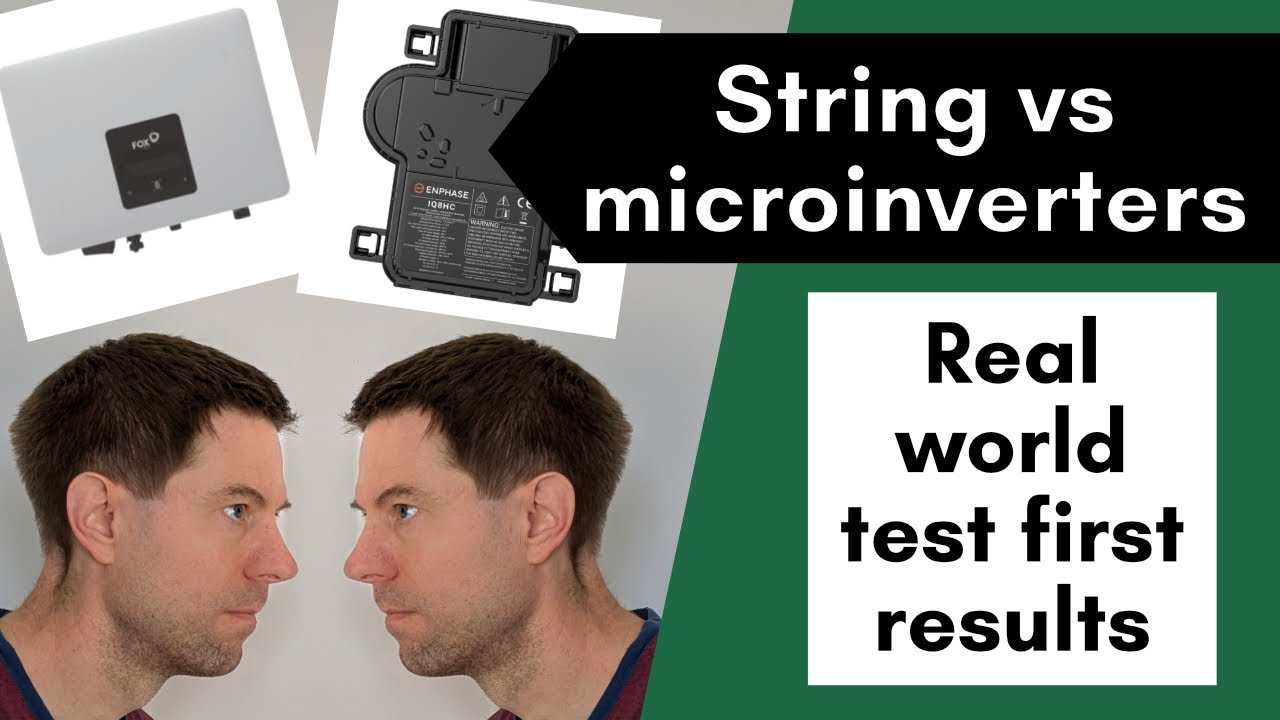String vs Microinverters Real World Shade Test