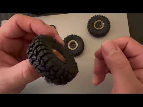Traxxas TRX4m how to mount beadlock wheels tires what brass to get weight distribution Injora brass