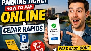 How to pay a parking ticket online in Cedar Rapids