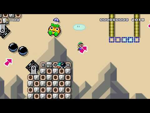 Dusty Dunes (20 sec) by Mocolucus - Super Mario Maker 2 - No Commentary 1by