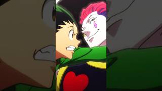 Gon fights Hisoka in Heavens Arena