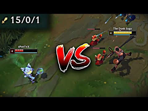 Perfect Darius Game VS Teemo